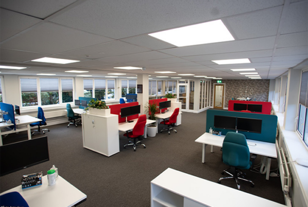 Commercial office spaces and interiors